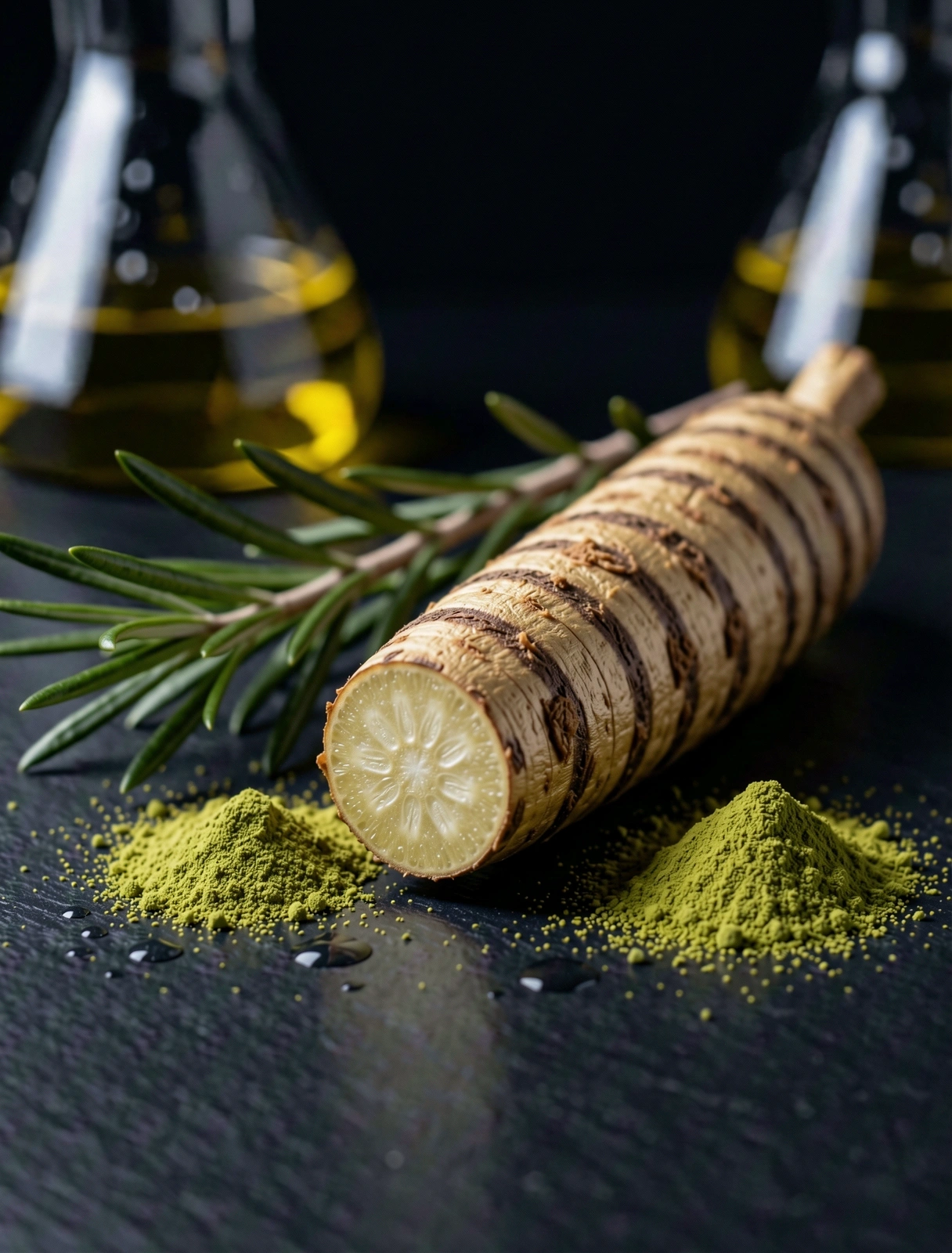 Botanical detail for men's wellness